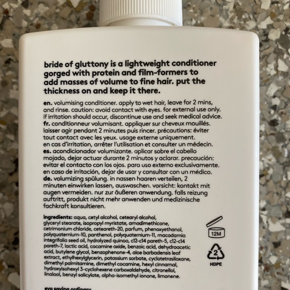 Evo Gluttony and Bride of Gluttony Shampoo and Conditioner 10oz - Picture 12 of 14